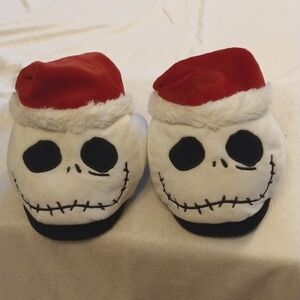 Disney Kids Jack Skellington Unisex Slippers, Size XL (4-5)